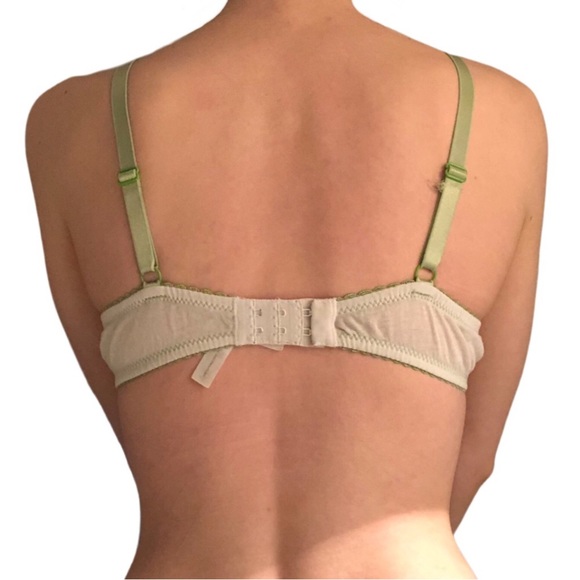 LVER bra 34 A blue and white and green floral design PACK OF 2 - Picture 9 of 9